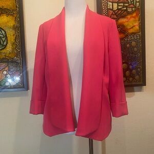 ❌️ SOLD ❌️ Kasper Pink Three-quarter-sleeve Women's Blazer